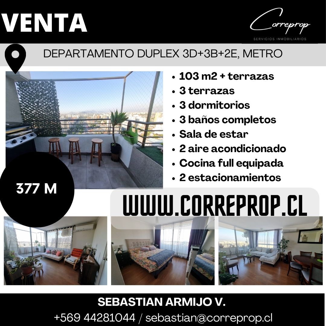 C00475 Departamento Duplex 3B+3B+2E, San Miguel